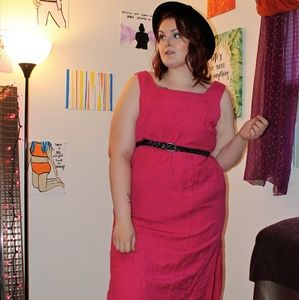 A-Line Square-Neck Dress